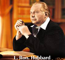 L. Ron Hubbard, guru Scientologické církve.